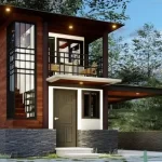 Low Budget Simple Two Storey House Design